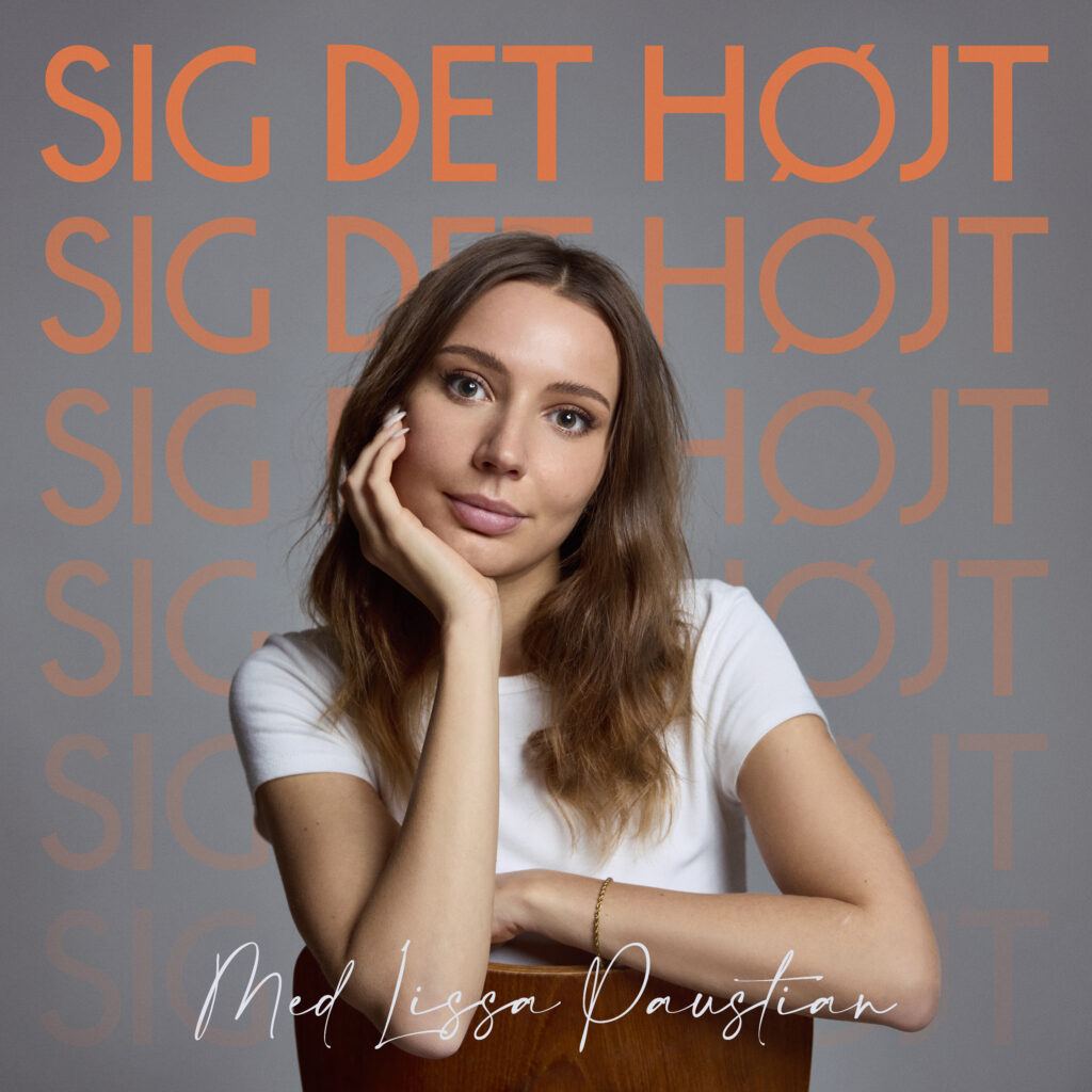 Sig det højt podcastcover